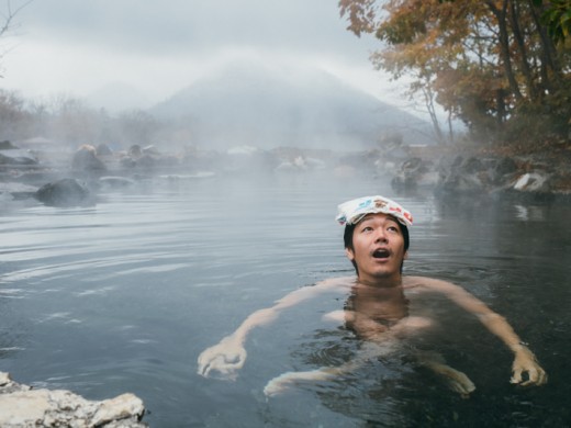 北海道「屈斜路湖」にある野外露天風呂がワイルドで最高だった