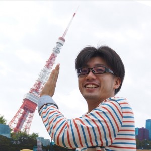東京タワーをピサの斜塔みたいに傾けてみた