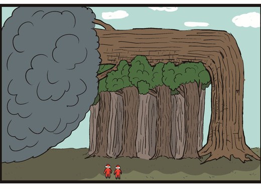 【4コマ漫画】老害の樹