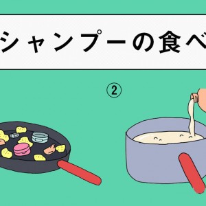 【図解】シャンプーの食べ方