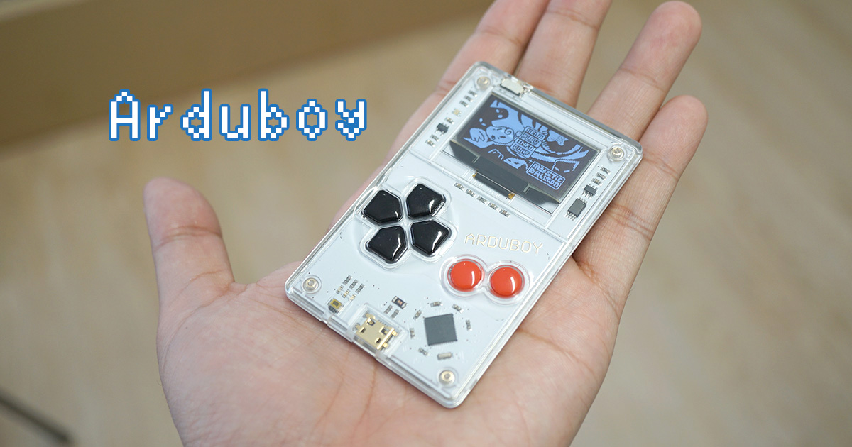 カードサイズの超小型ゲーム機『Arduboy』で自作ゲームを作ろう 