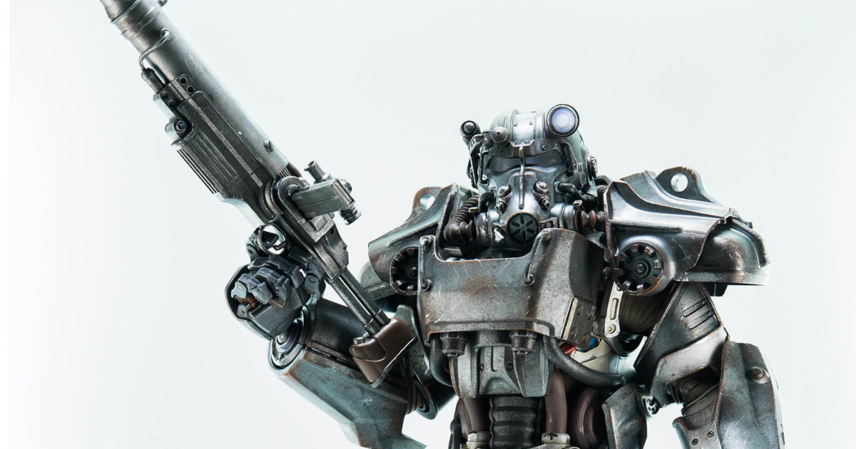 Fallout 4 の T 60 Power Armor アクションフィギュアが予約受付中