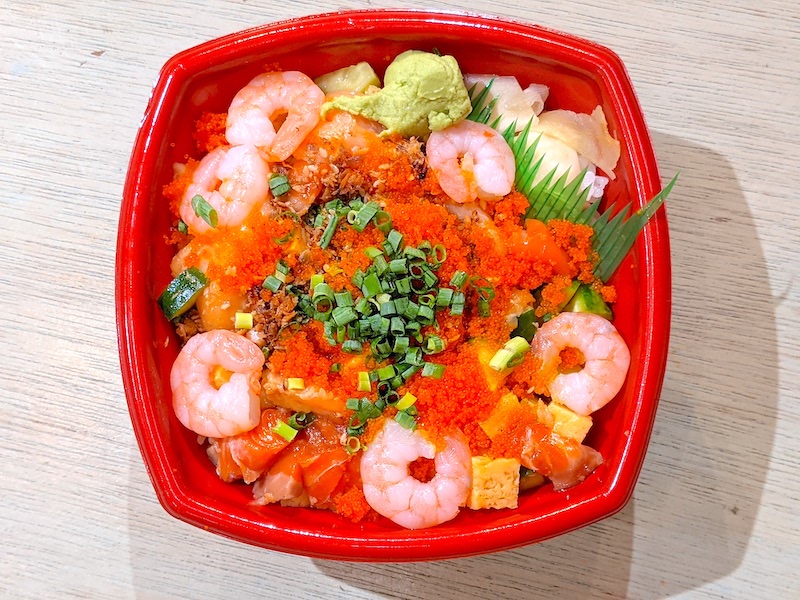 【海鮮丼】普段頼んでいる丼丸を見せ合う日【サーモンネギトロ丼】 | オモコロブロス!