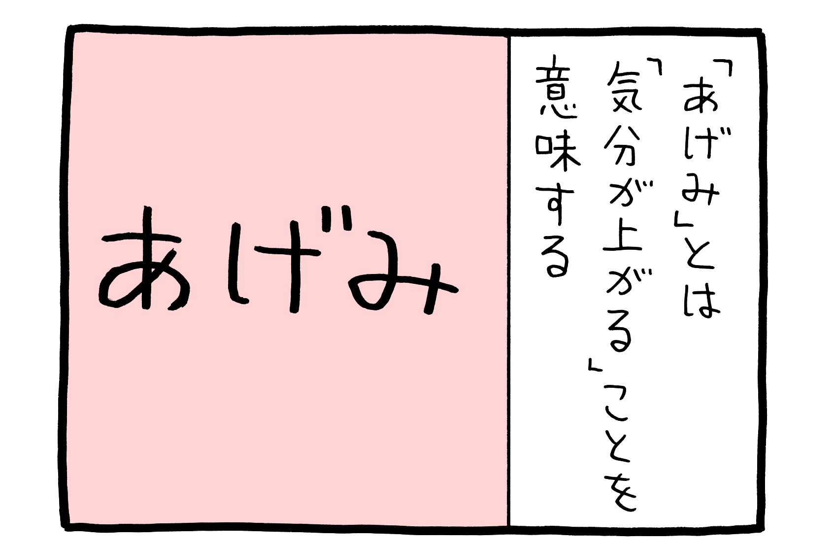 【4コマ漫画】悲熊「あげみ」