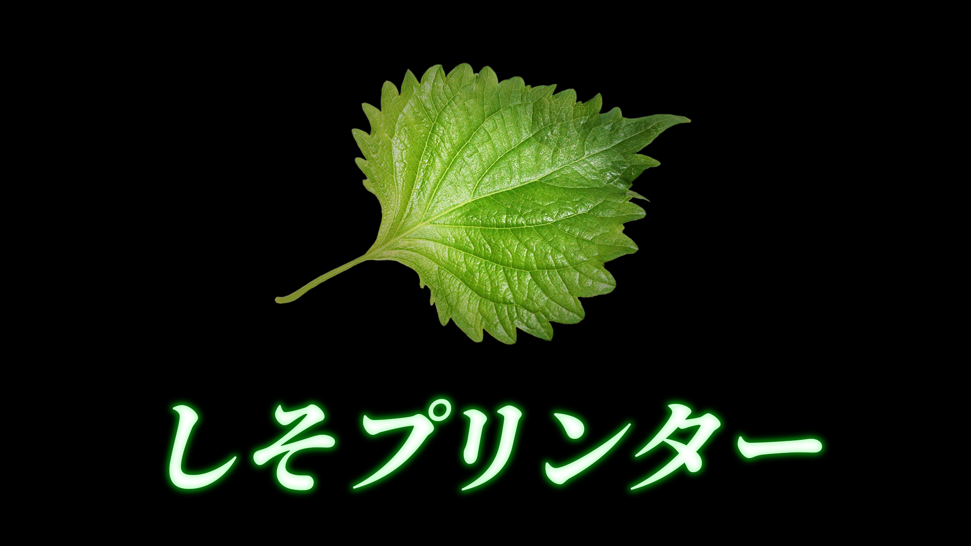 「しそ」を無限に印刷できるプリンターで「しそ祭り」だ！
