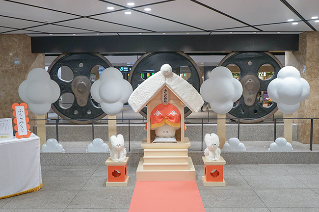 東京駅の地下に降臨した ふくらむ神社 に行ってきました オモコロブロス